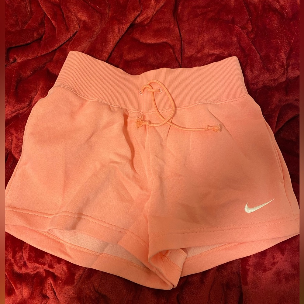pink nike shorts